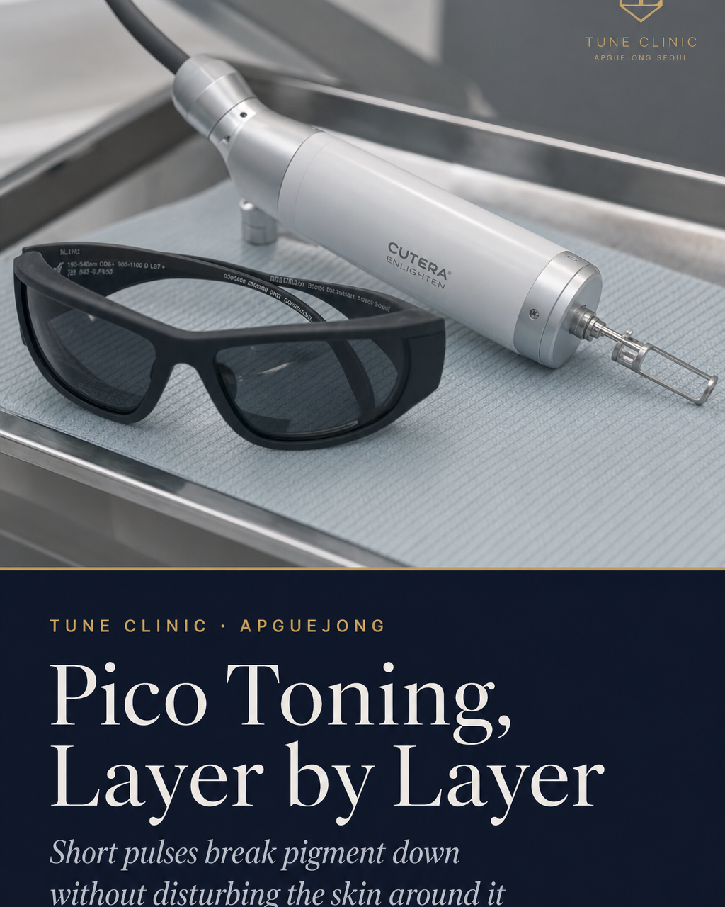 Pico Toning, Layer by Layer — Short pulses break pigment down without disturbing the skin around it