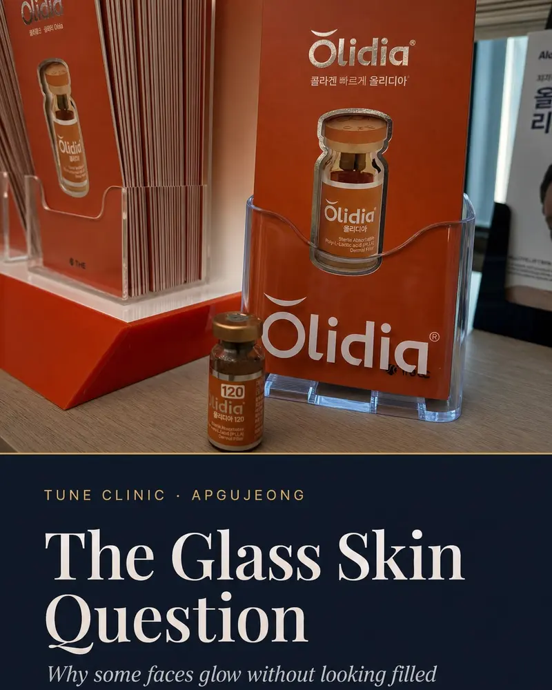 The Glass Skin Question — Why some faces glow without looking filled