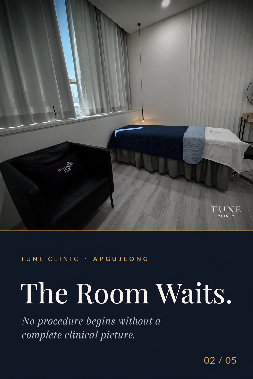 The Room Waits. — No procedure begins without a complete clinical picture.