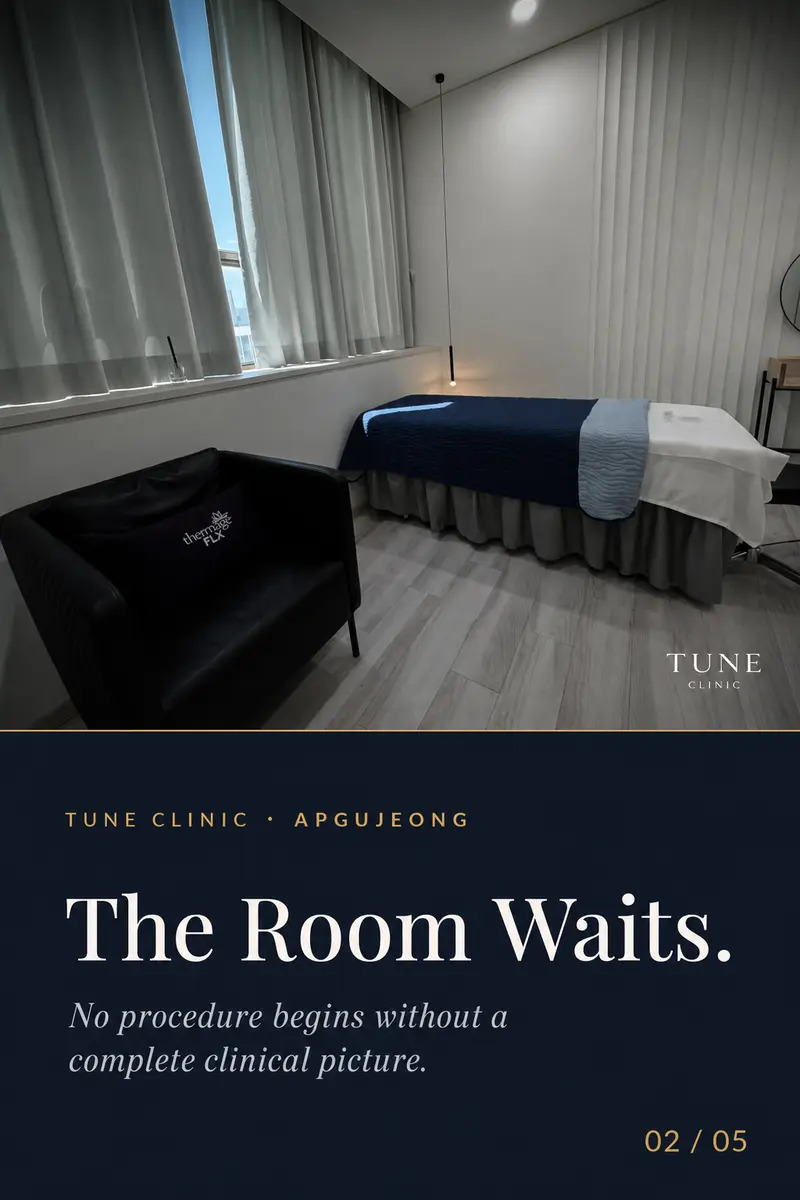 The Room Waits. — No procedure begins without a complete clinical picture.