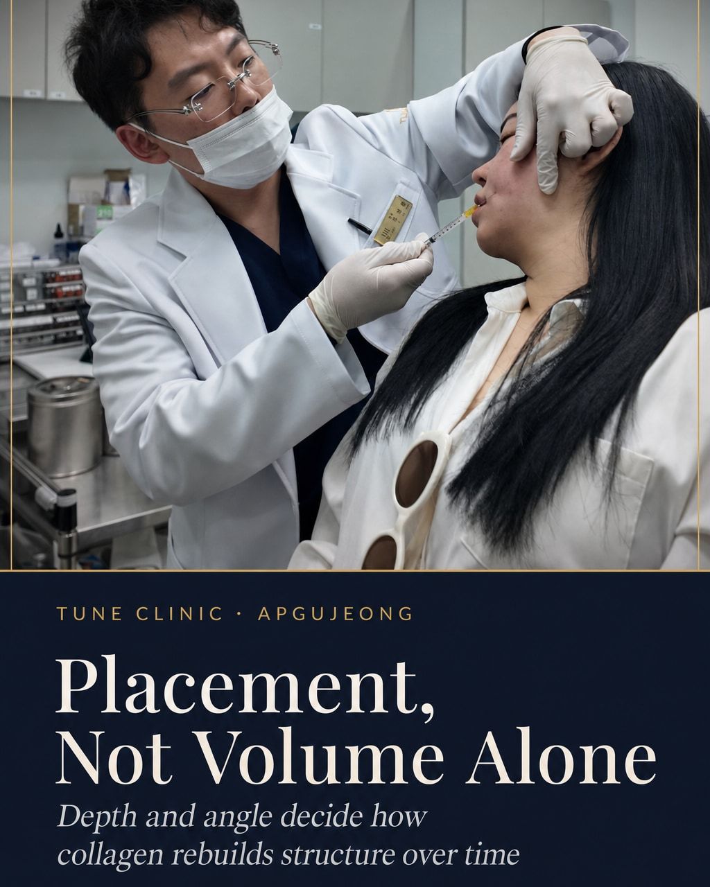 Placement, Not Volume Alone — Depth and angle decide how collagen rebuilds structure over time