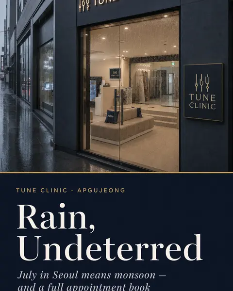 Visiting Seoul in Monsoon Season: Planning Aesthetic Treatments Around July Rain